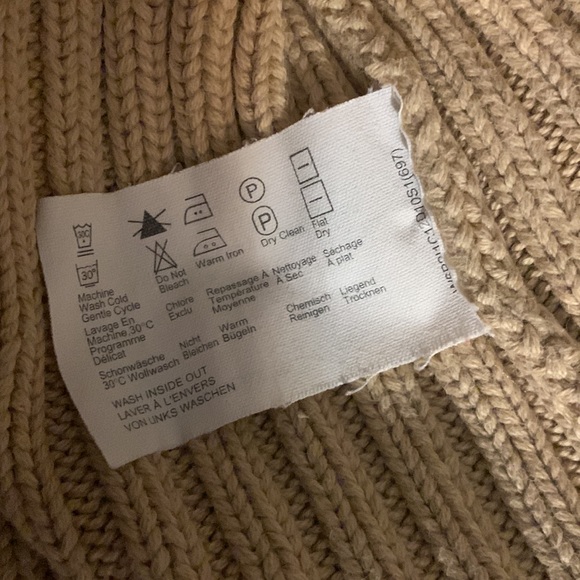 Esprit Crew Ribbed Striped Colorblock 💯% Cotton Structured Sweater Fitted Prep - Picture 6 of 9